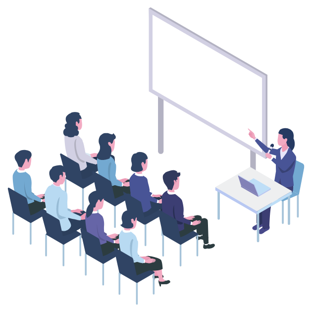 企業研修の様子